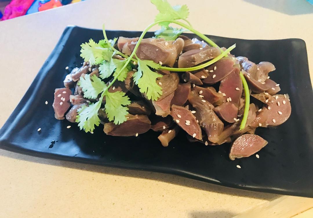 jess做的糟卤鸭胗