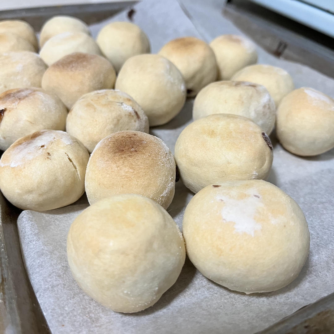 简单易上手的软皮红豆饼，不发酵不开酥，低油低糖，好吃健康