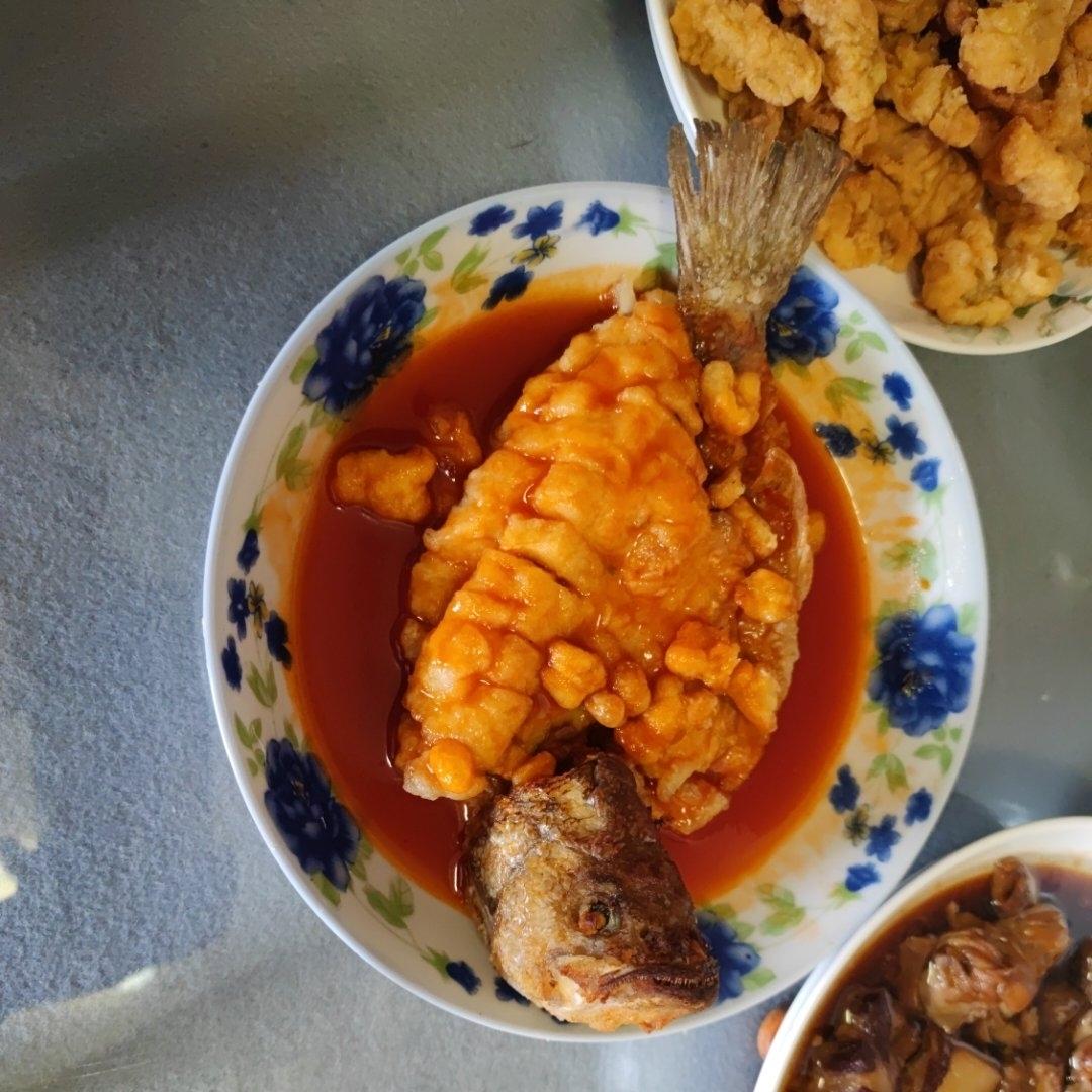 松鼠鲈鱼