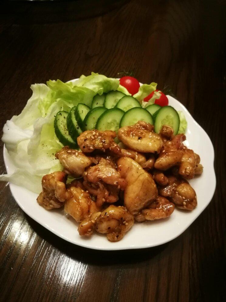 酥脆甜咸味鸡肉