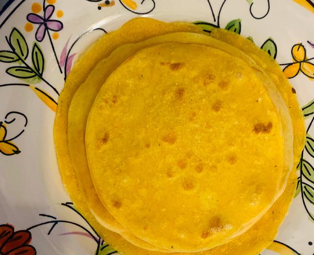 减脂玉米面饼的做法