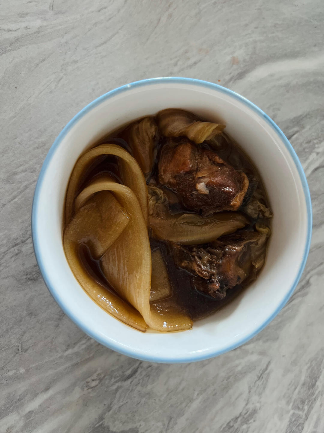 白菜排骨炖粉条