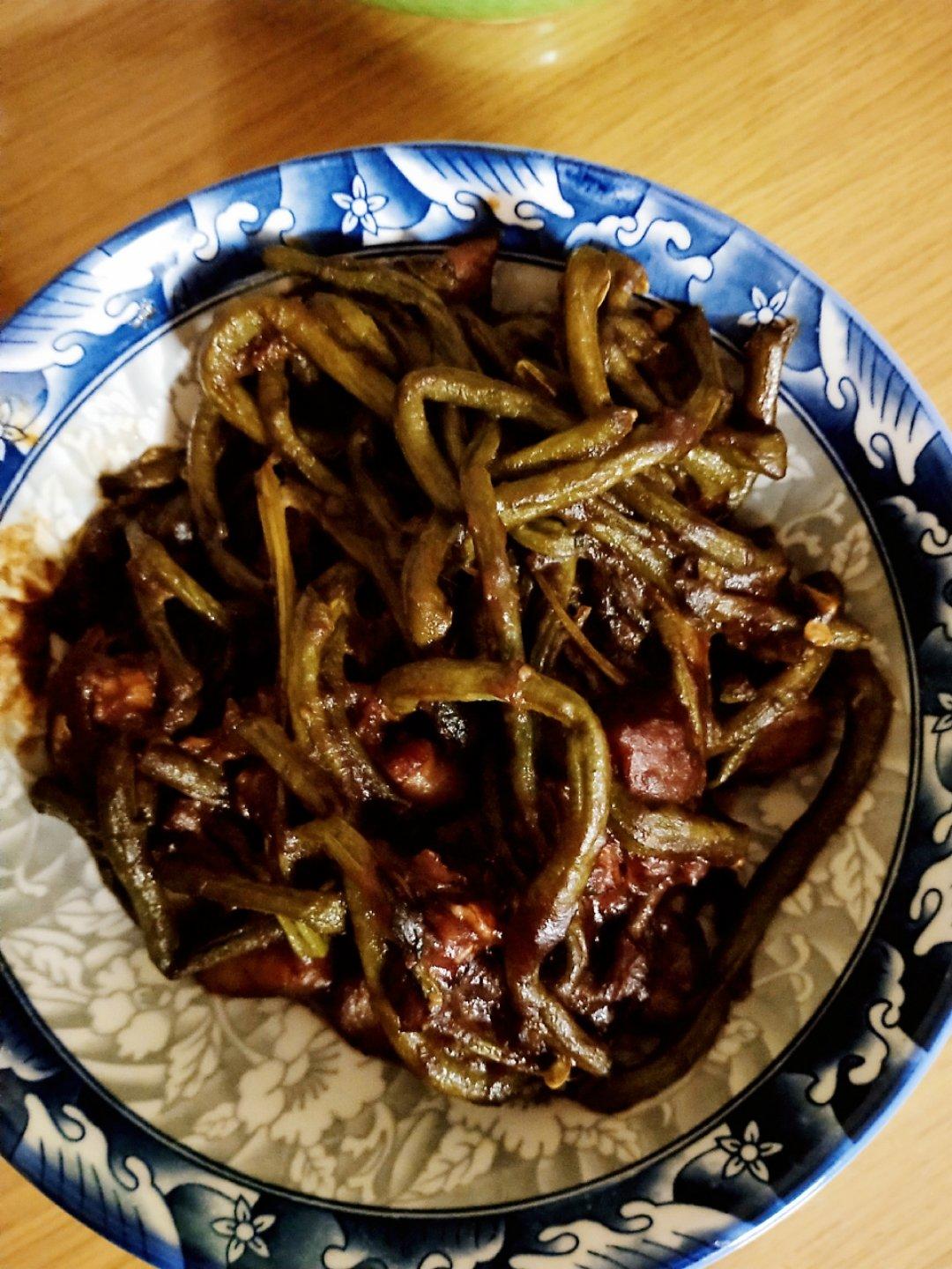 下饭菜东北豇豆咸菜