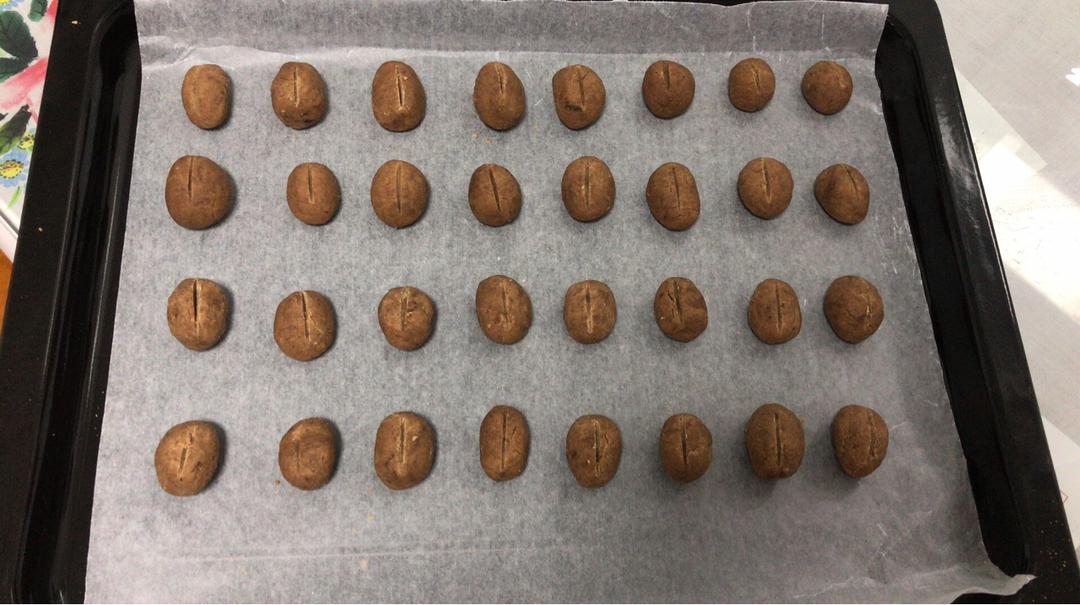 咖啡豆豆饼干