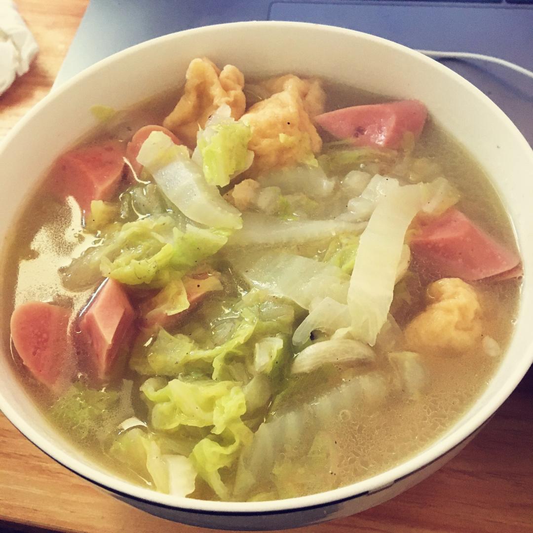 上汤娃娃菜＆烂糊白菜