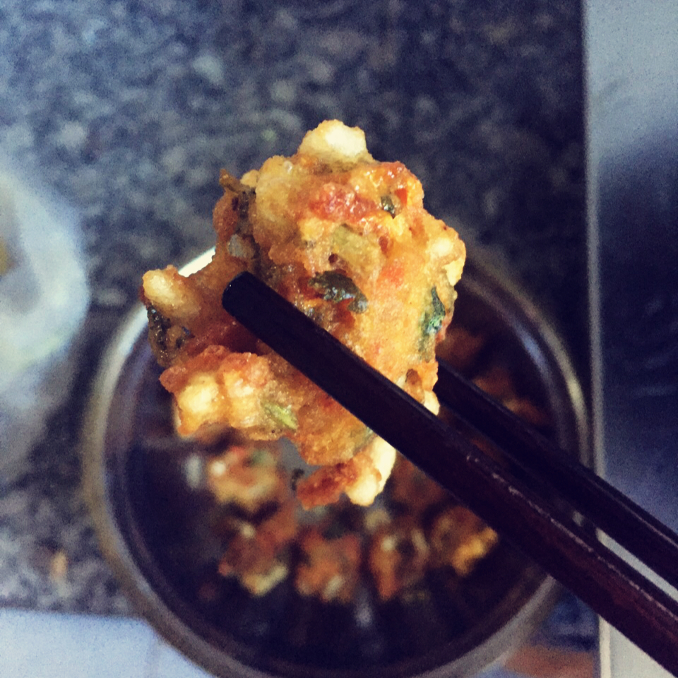 胡萝卜香菜素丸子