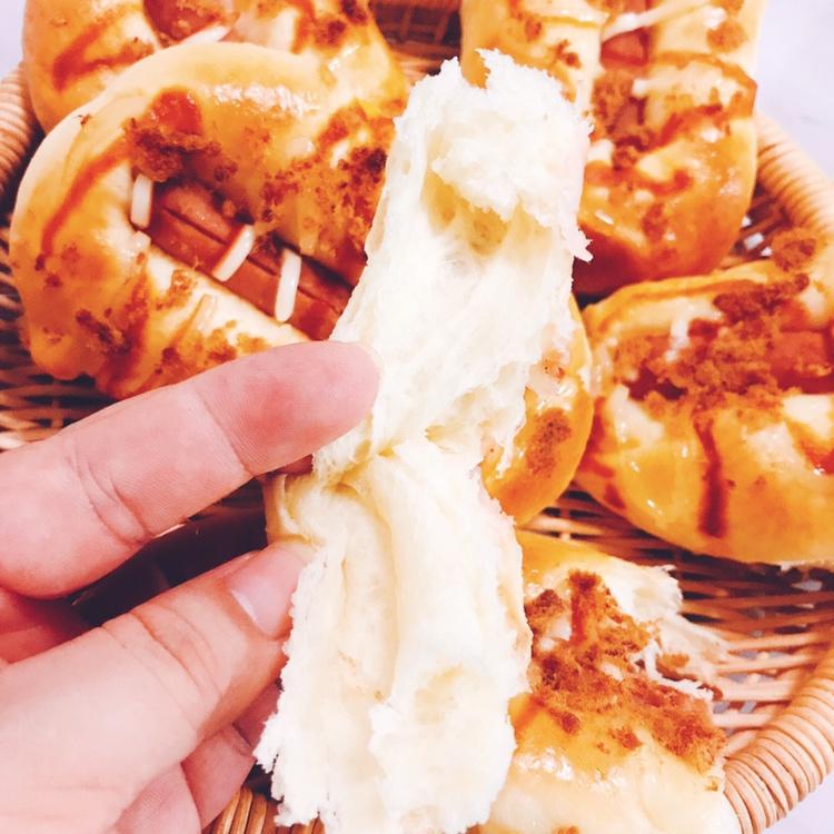 纯奶手撕吐司的做法 步骤1