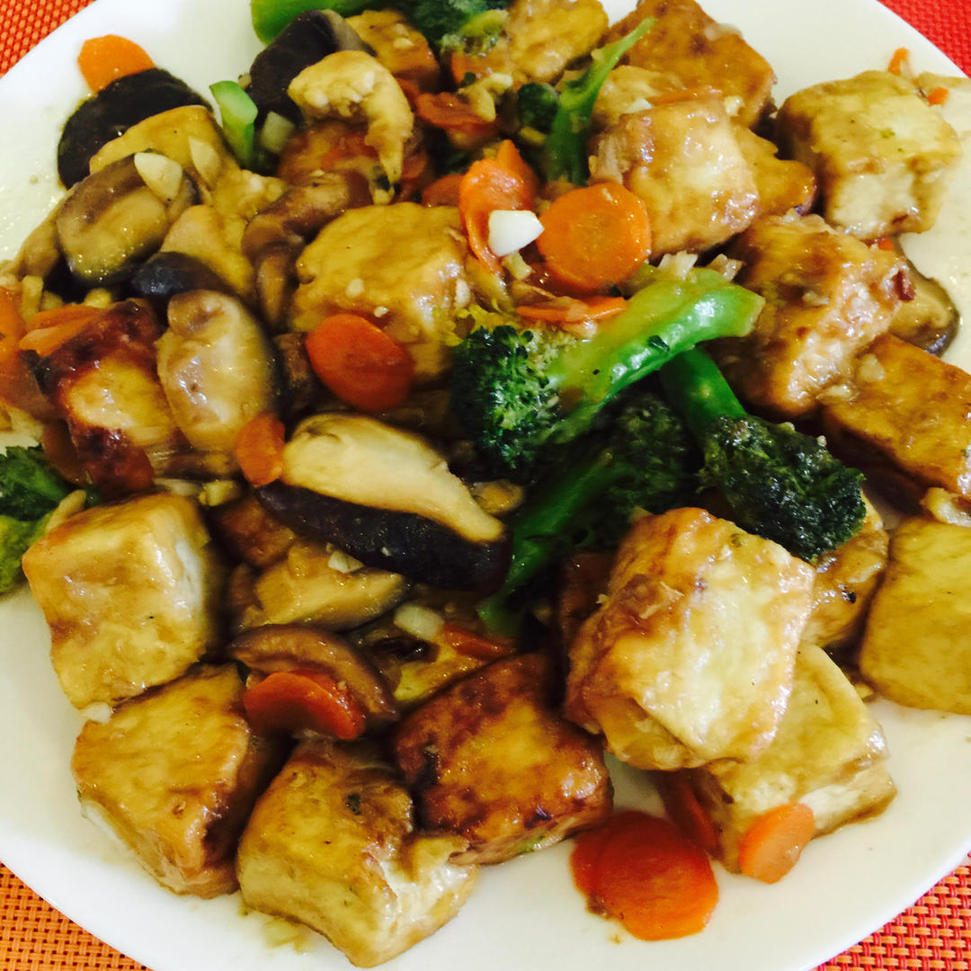 外焦里嫩好吃无比的——焦溜豆腐