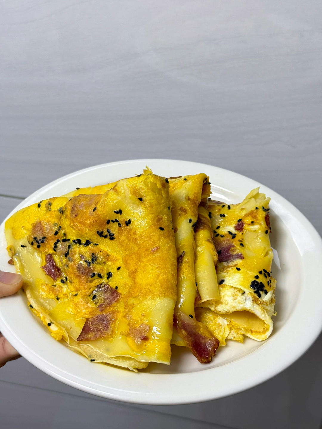 超软筋道的鸡蛋软饼