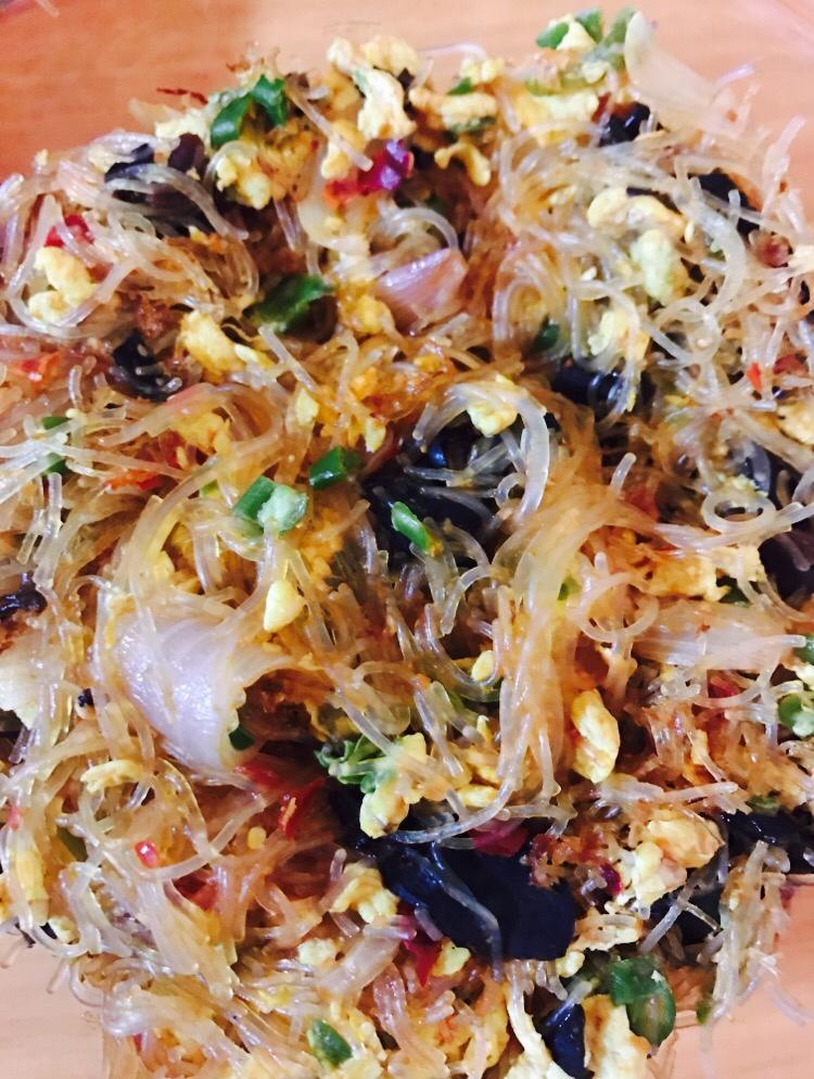 粉丝炒鸡蛋