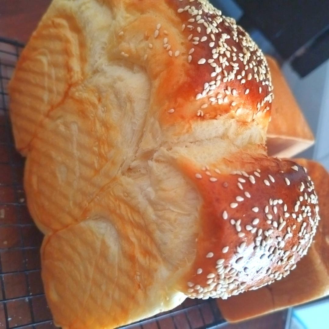 纯奶手撕吐司的做法 步骤1