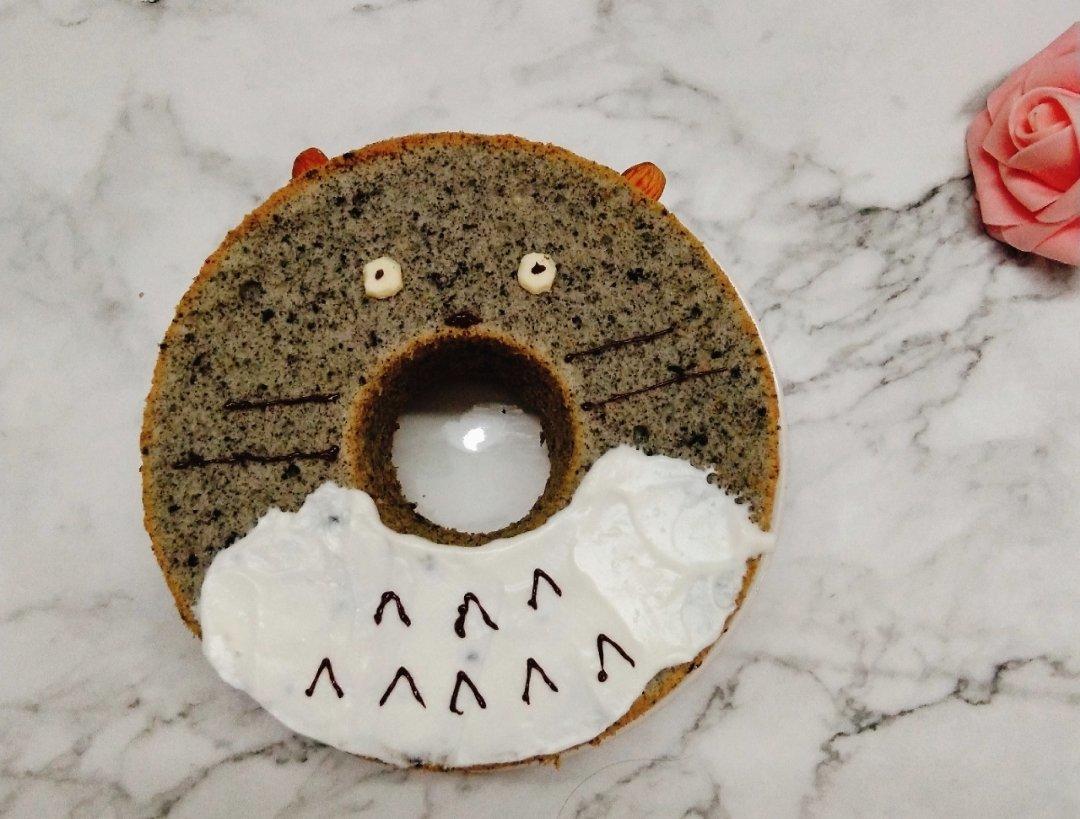 不“气疯”的戚风蛋糕-黑芝麻戚风