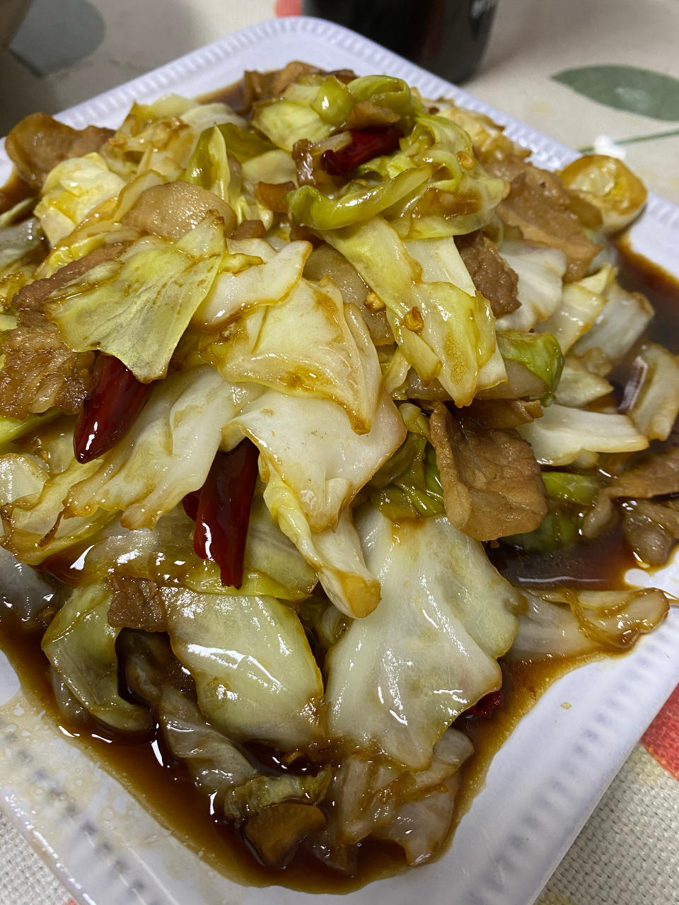 🔥5分钟就可以搞定❗️香辣开胃手撕包菜