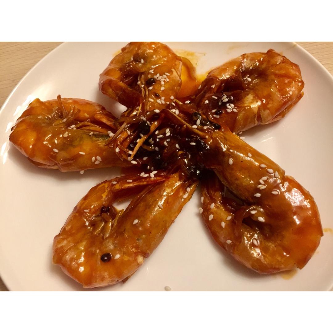 油焖大虾