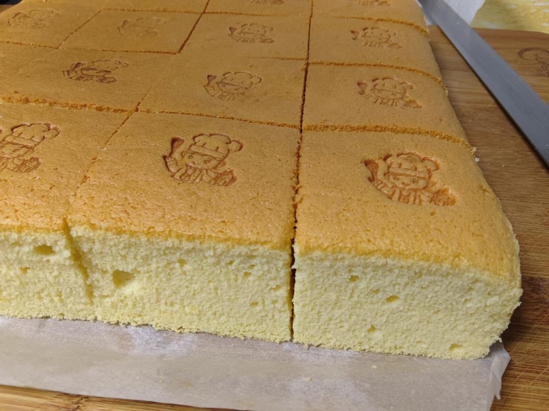 古早蛋糕(26*26*6方盘)好弹力不回缩