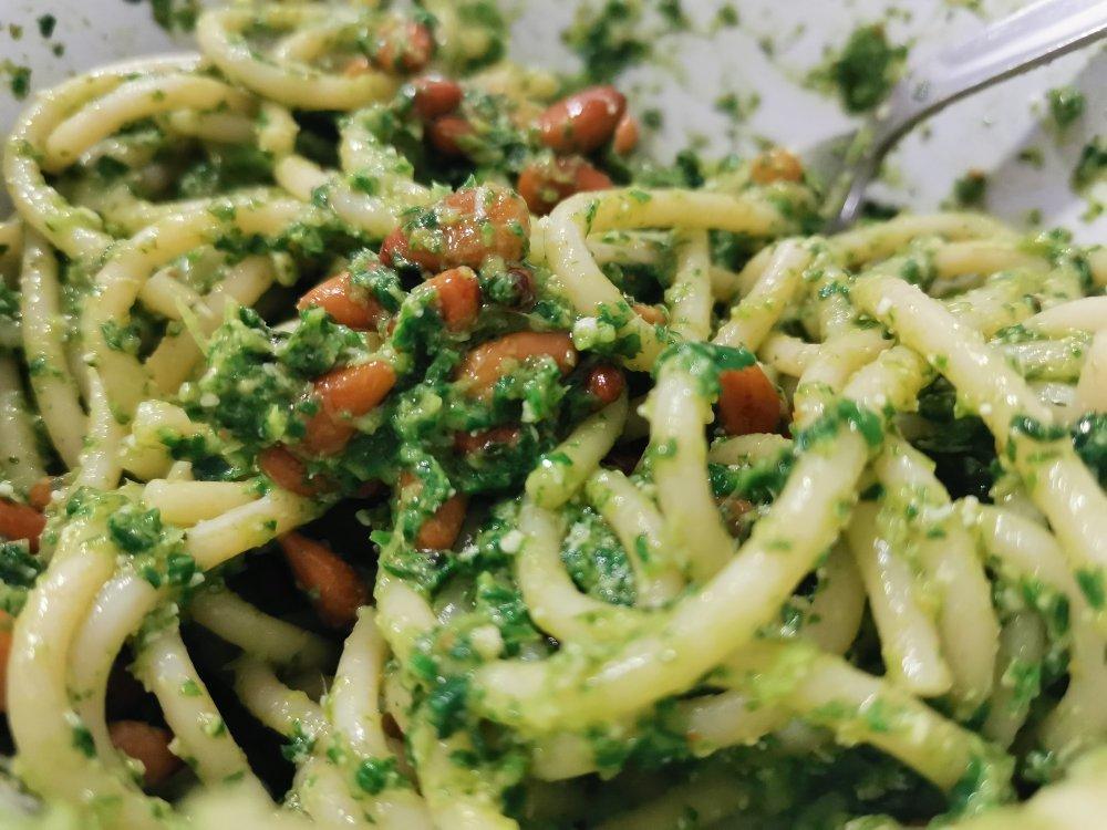 罗勒青酱意大利面 家庭制作青酱小tips