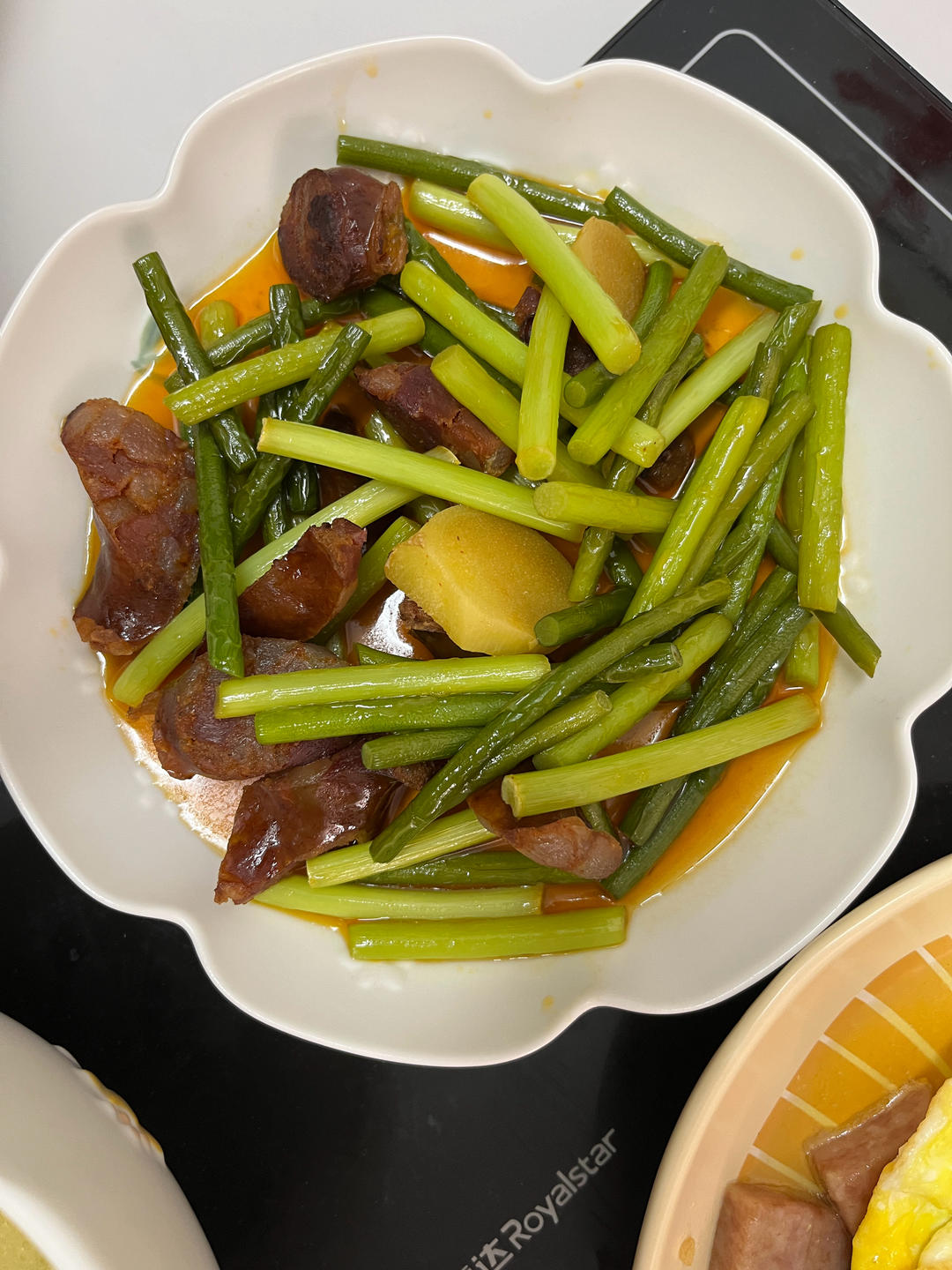 蒜苗炒腊肉