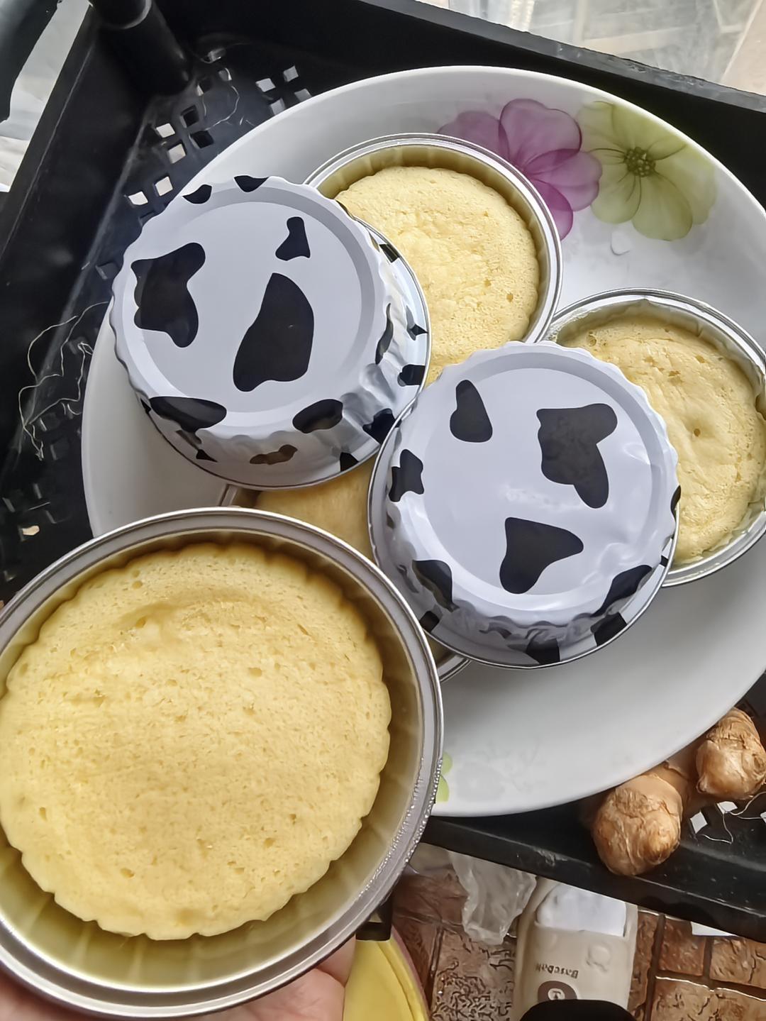 蒸纸杯蛋糕🧁全蛋打，无需分蛋，无泡打粉！