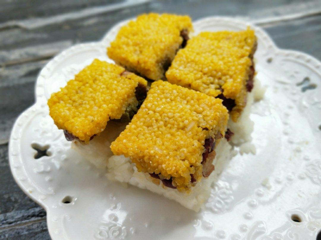 熊熊吃天下做的黄米凉糕