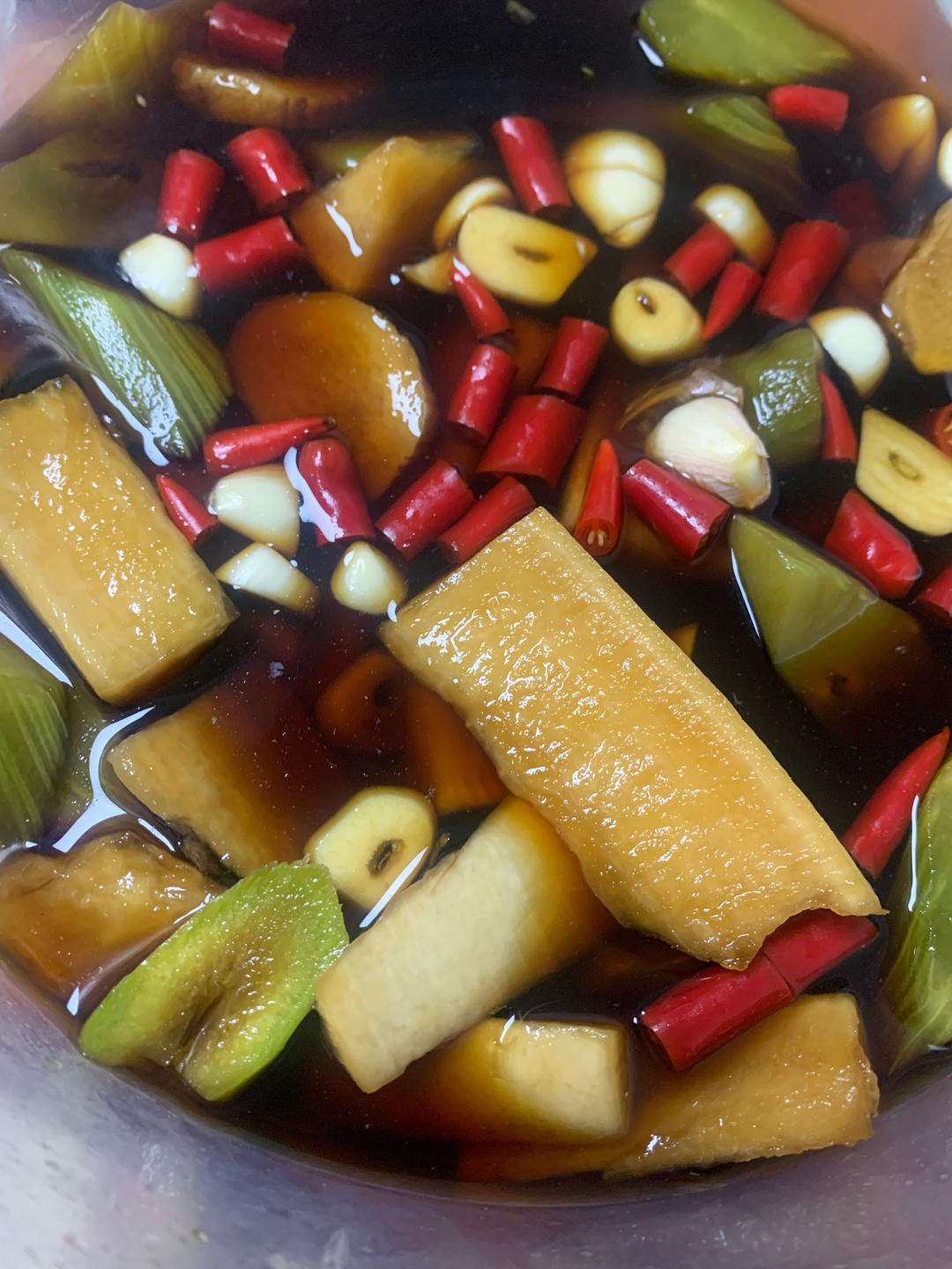 腌白萝卜开胃菜