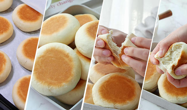 牛奶小面包【宝宝辅食】的做法