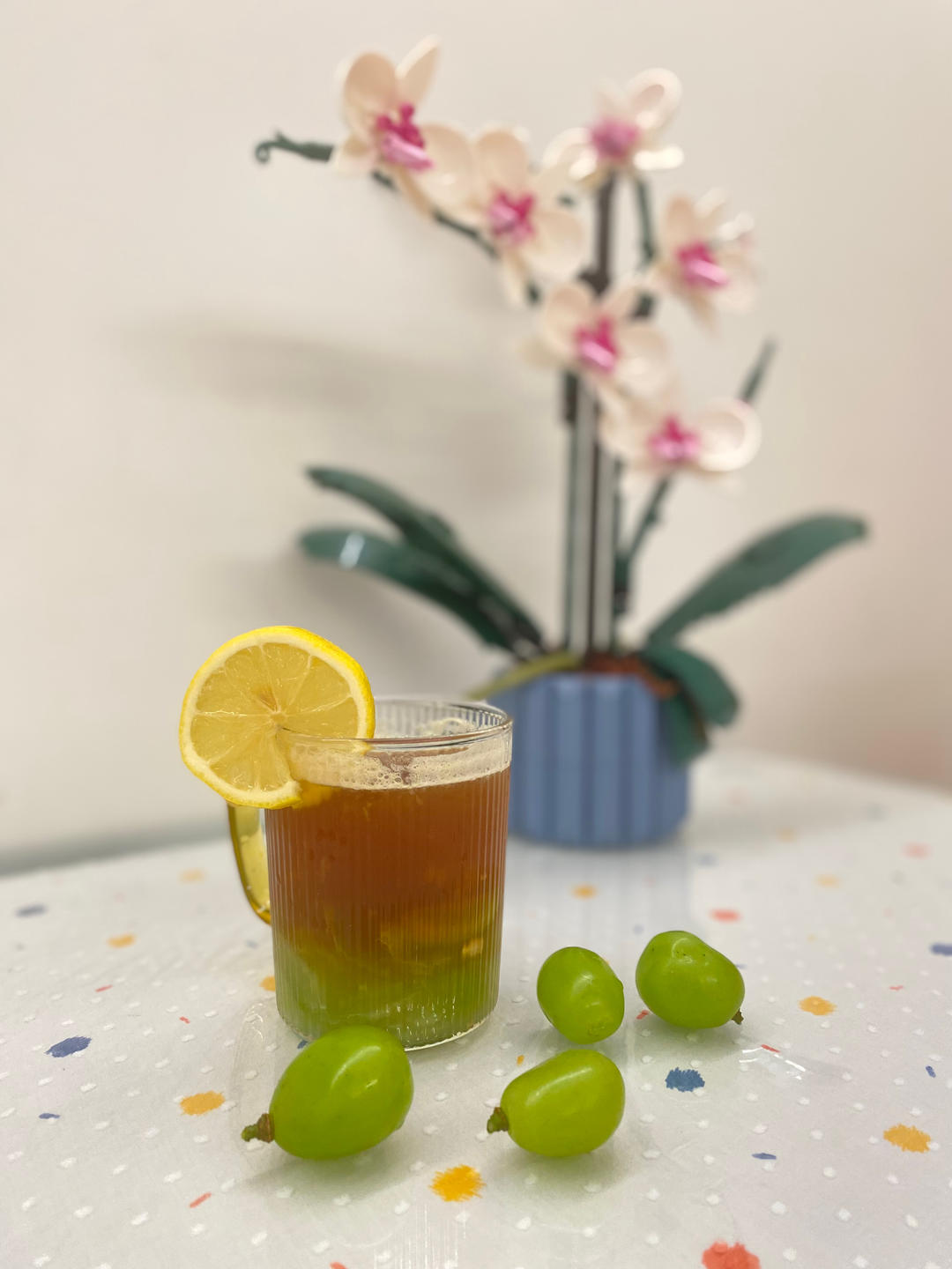 超人气网红夏日冰饮｜青提柠檬冰美式☕