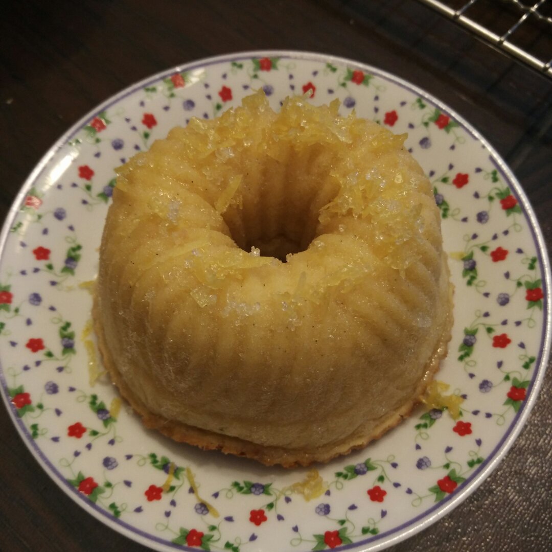 柠檬热牛奶蛋糕【Bundt Cake】