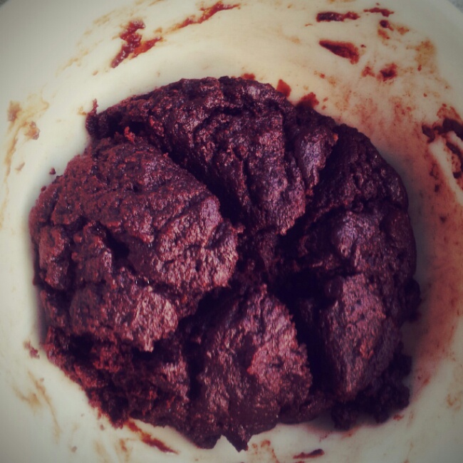 1分钟微波炉布朗尼brownie