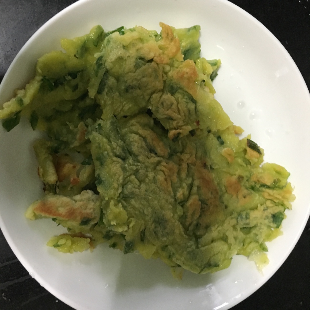 韭菜鸡蛋煎饼