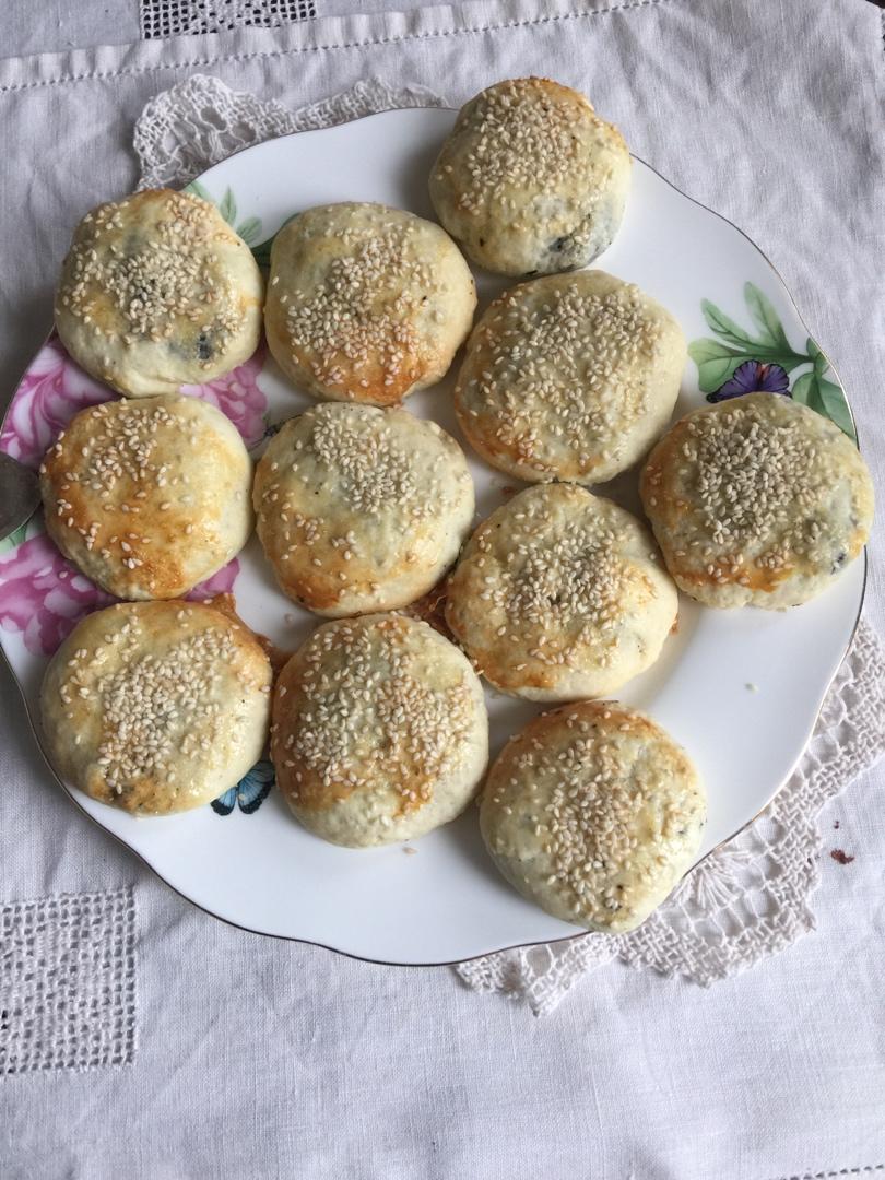 黑芝麻酥饼