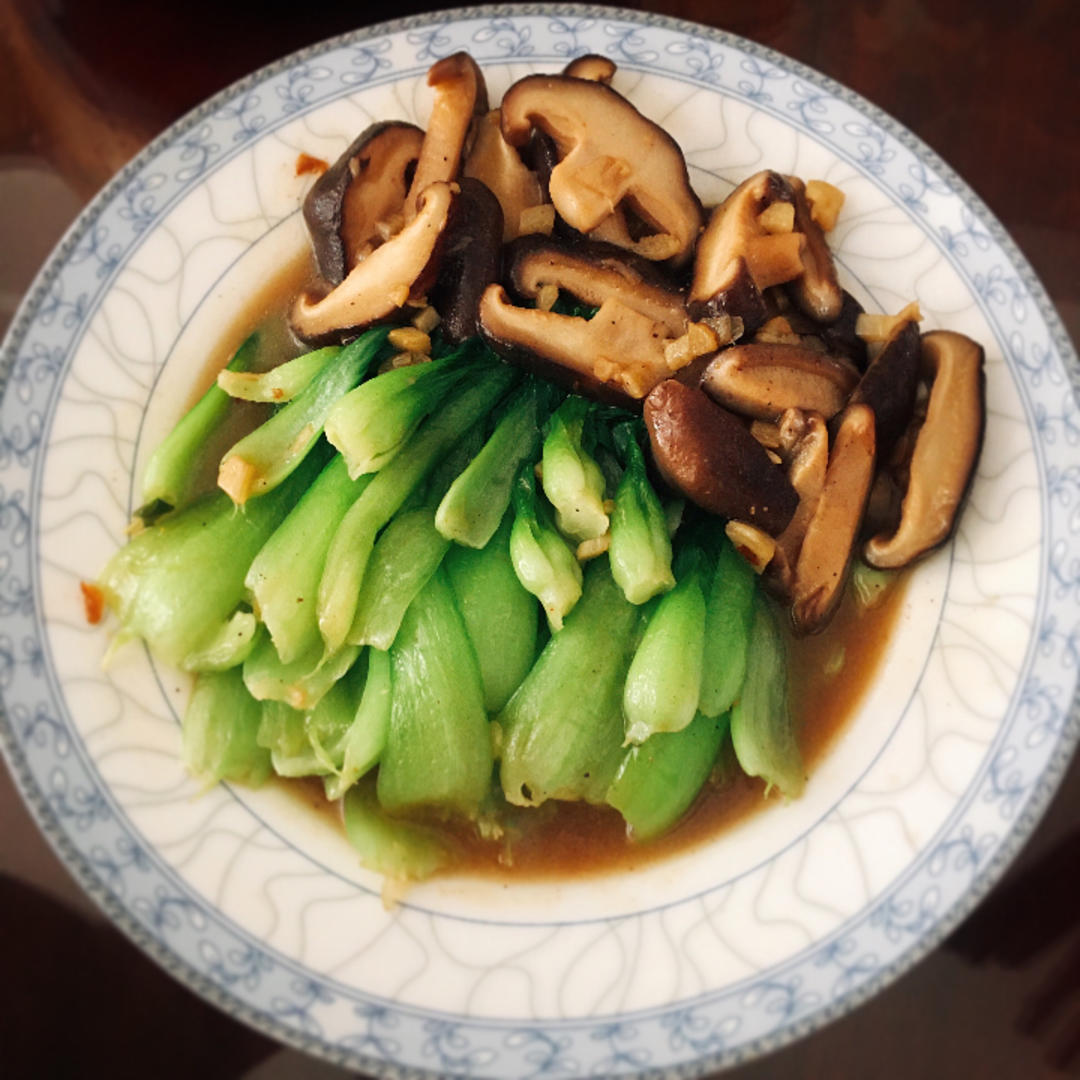 蚝油香菇小油菜