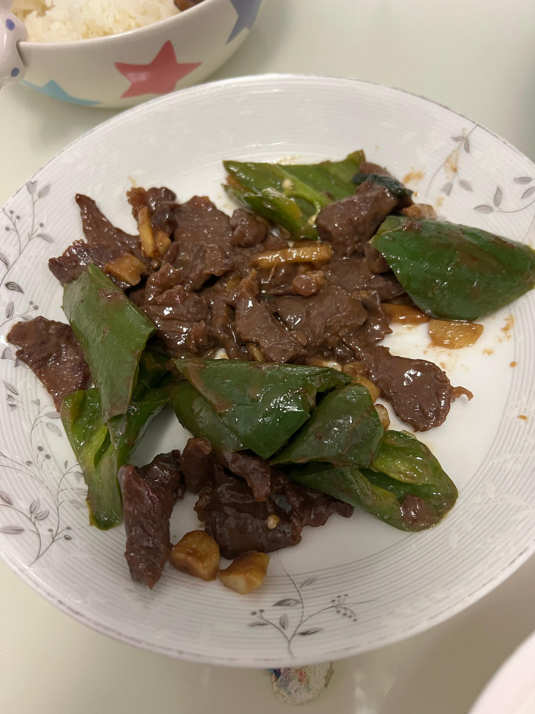 青椒炒牛肉