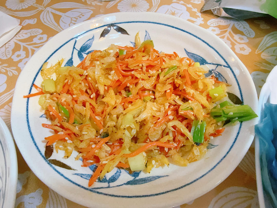 炒虾皮一一早餐佐粥小菜