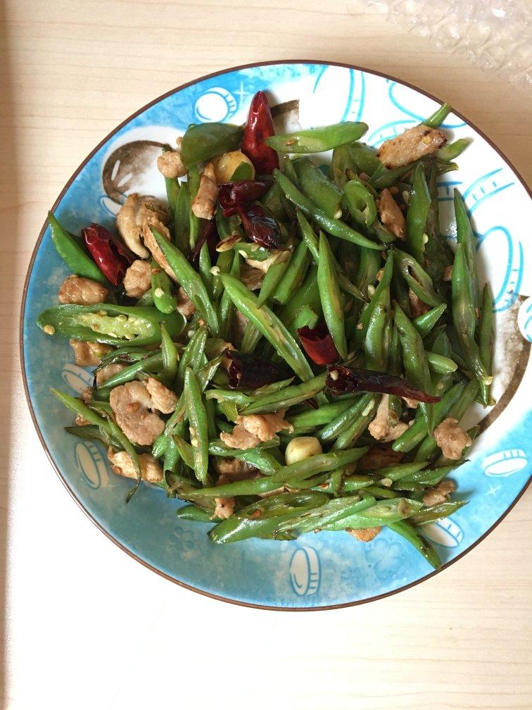 家常四季豆炒肉