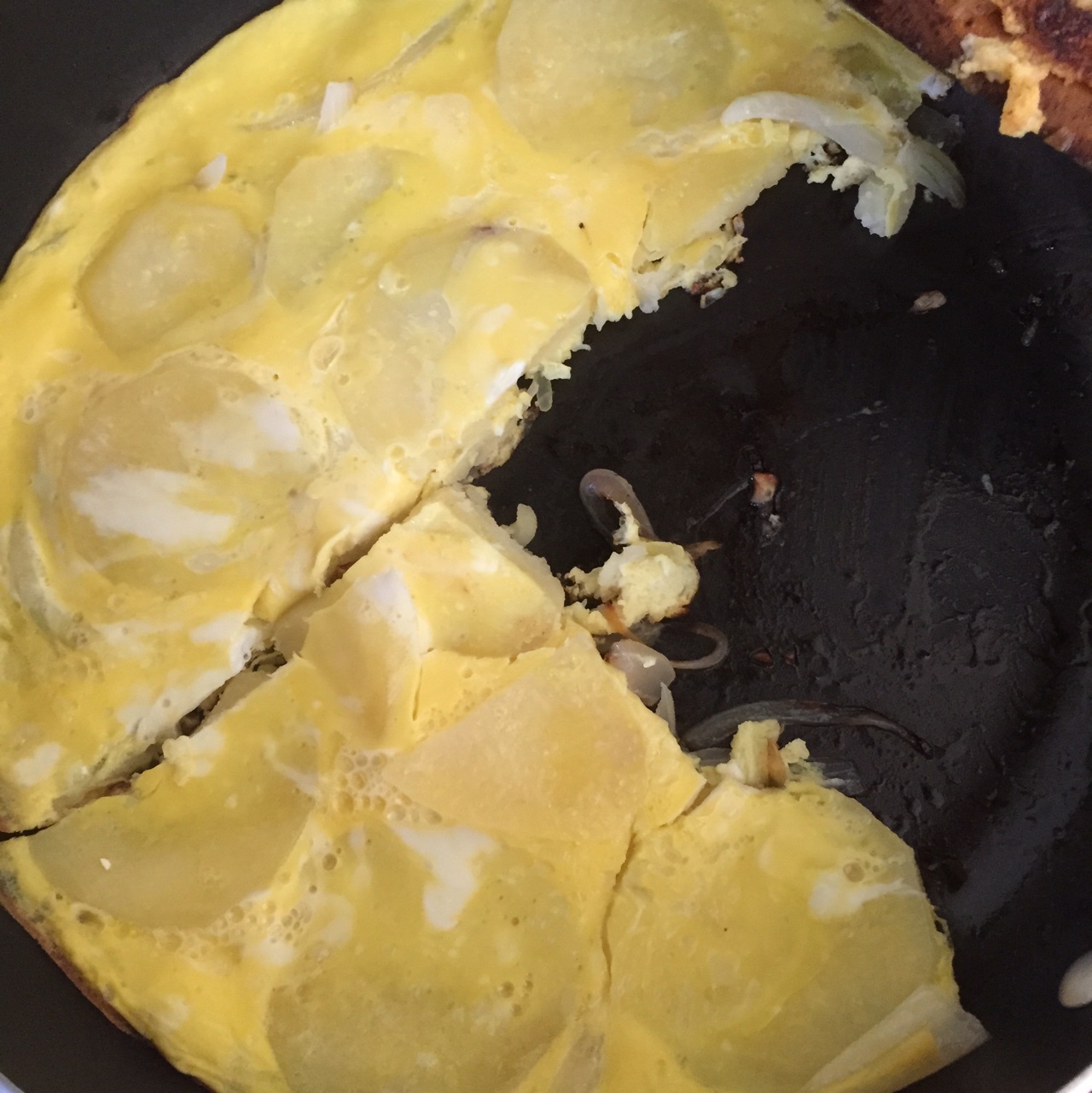 西班牙土豆煎蛋饼