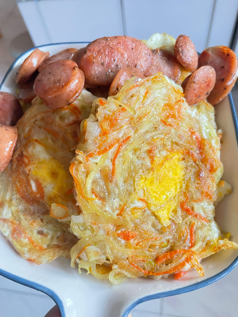 快手早餐饼（土豆鸡蛋饼）