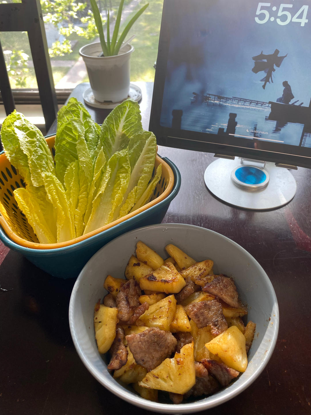 菠萝烤肉