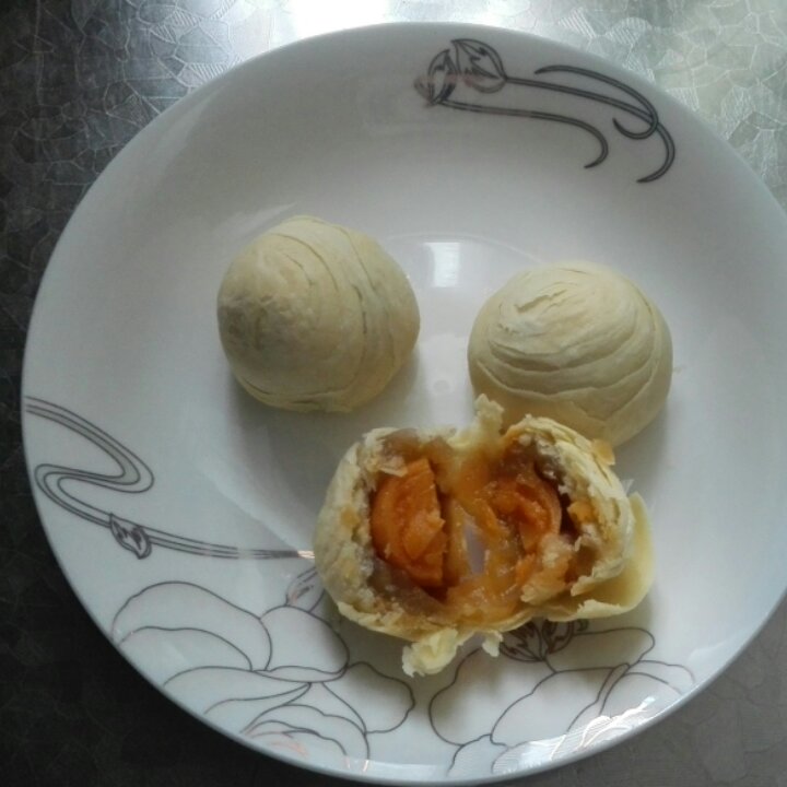 麻薯香芋酥/台湾大甲芋头酥(无猪油完美复刻2015.10修订各种抹茶酥、绿茶酥、蛋黄酥、紫薯酥通用哟）