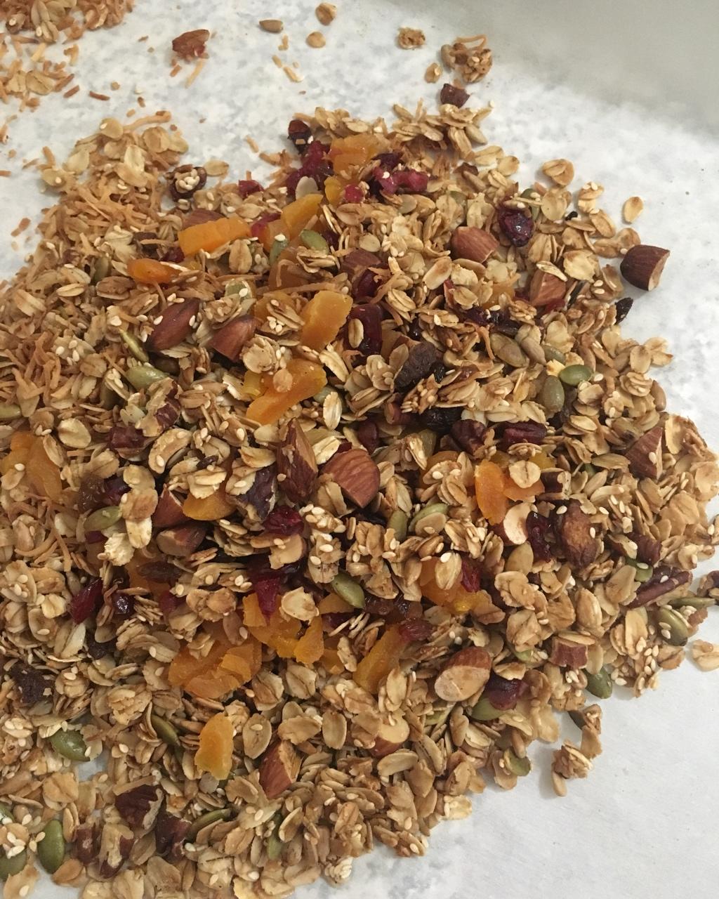 什锦granola烤燕麦片丨健康·零食