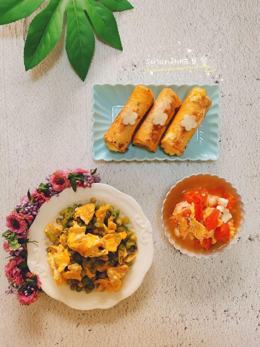 豆角炒鸡蛋