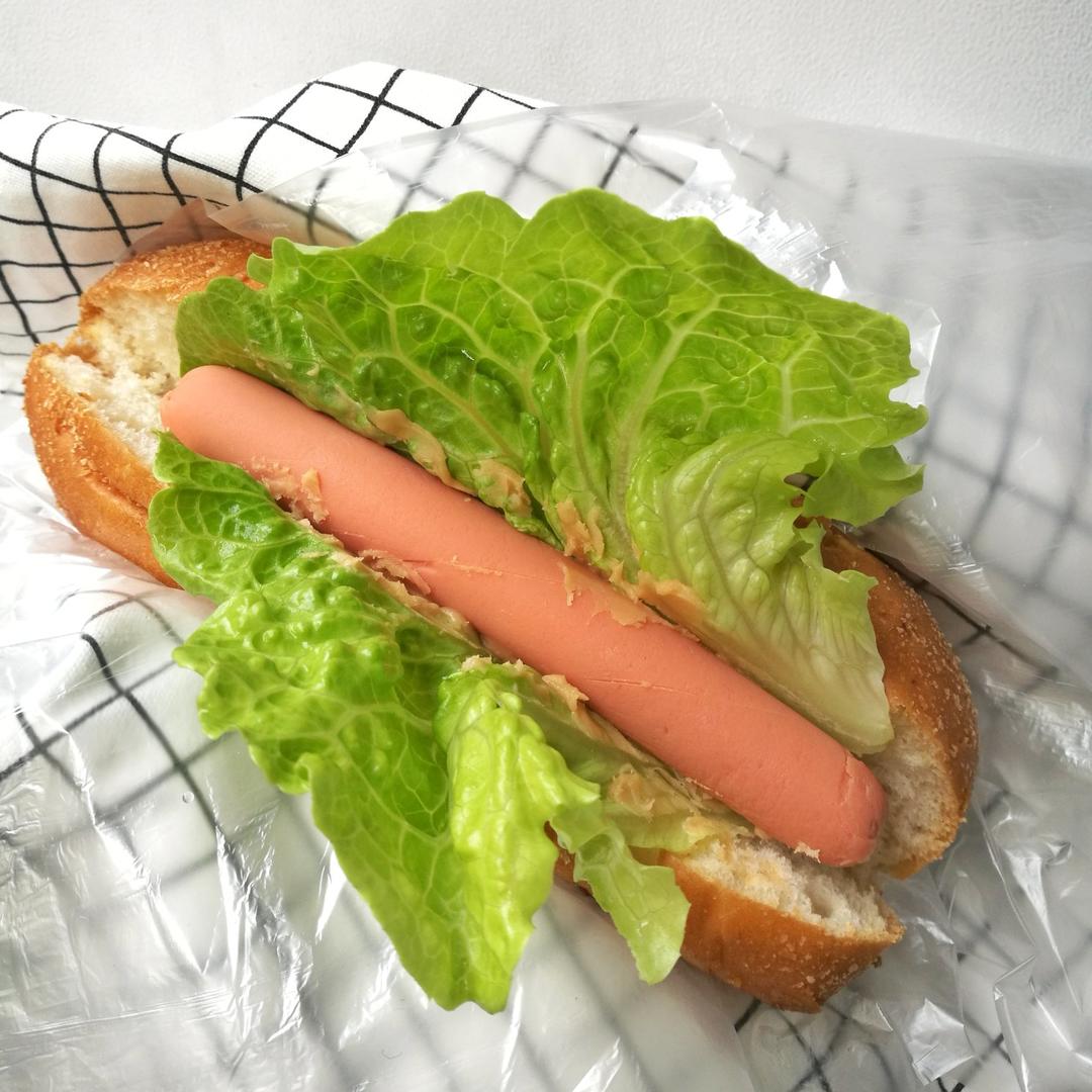 花生酱小热狗#趣味挤出来，及时享美味#