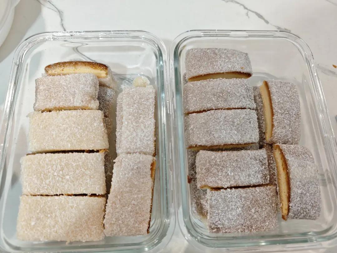 简单好吃❄️白雪糯米糍蛋糕🍰