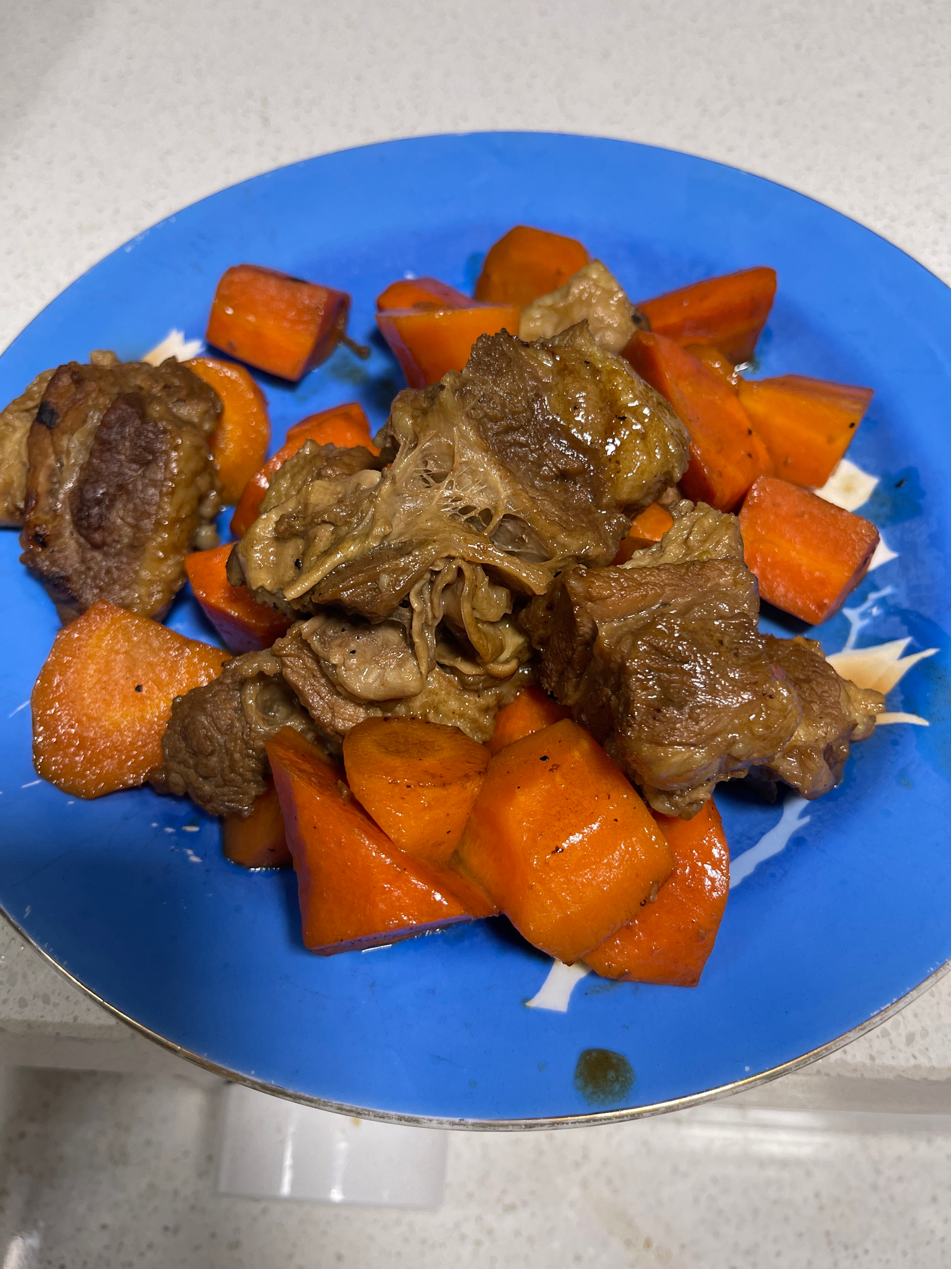 胡萝卜炖牛肉（电高压锅版）
