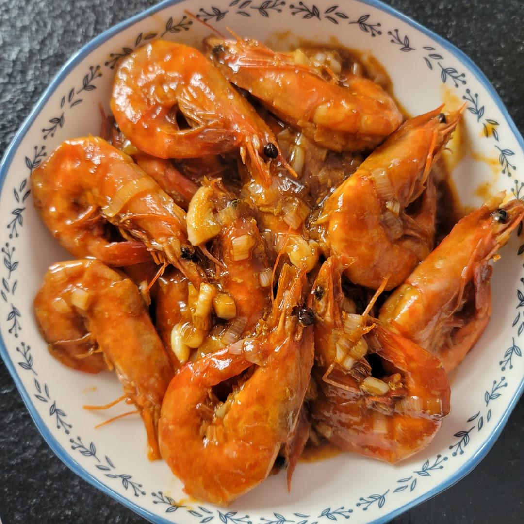 油焖大虾番茄酱版