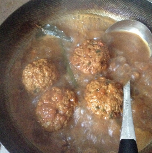 免炸茄汁狮子头