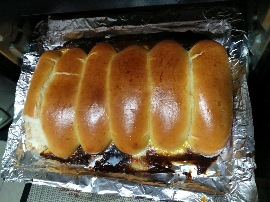 蜂蜜淡奶油面包#美味排包#