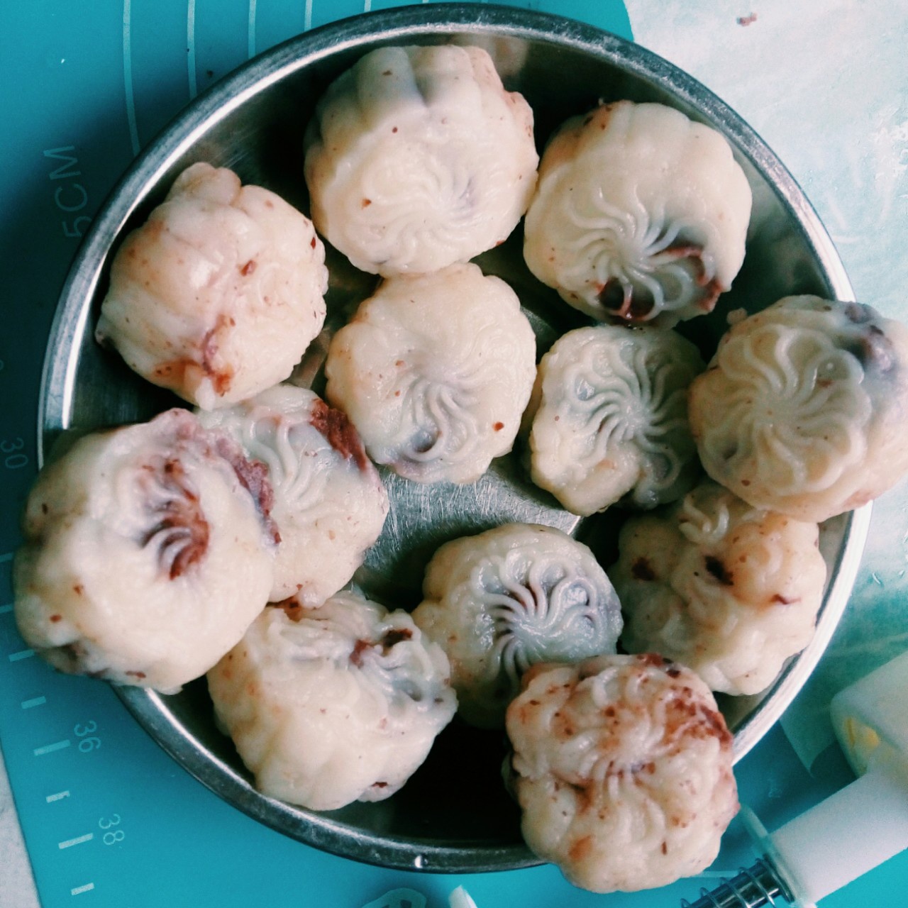 冰皮豆沙月饼