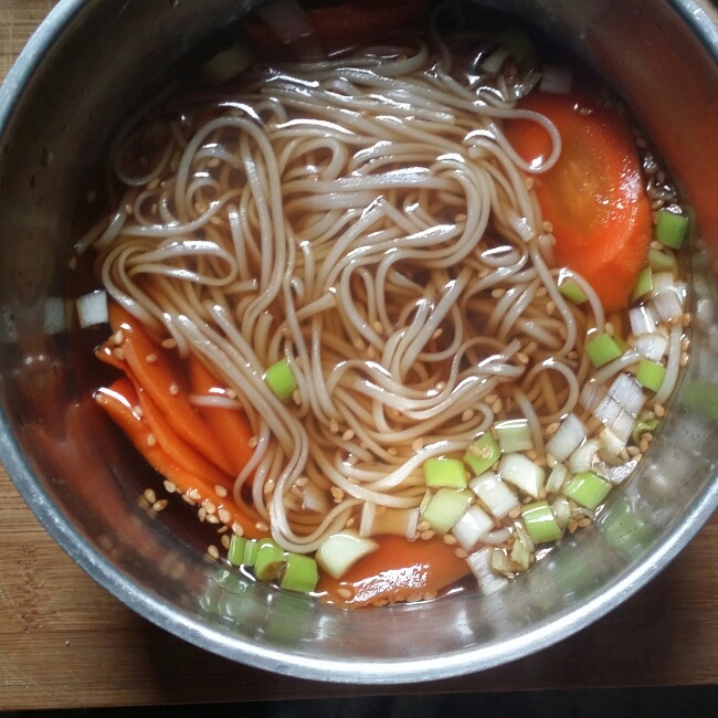 家常挂面汤
