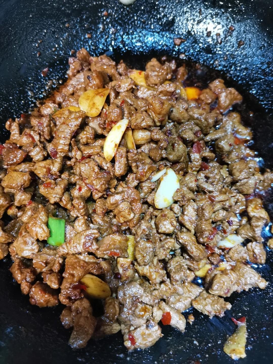 炒羊肉臊子（少油版）