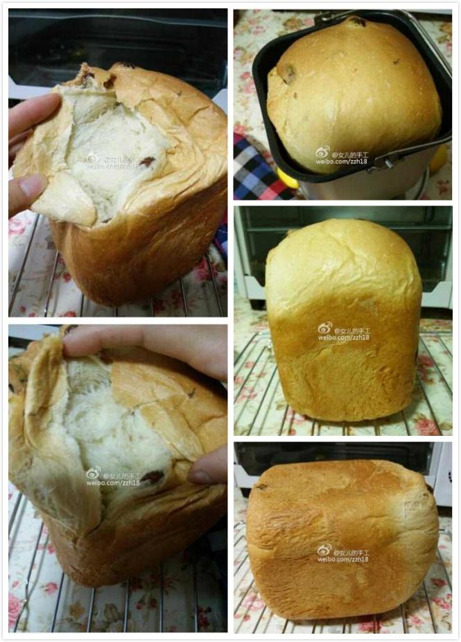 软妹子甜味面包（面包机版）的做法